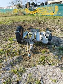 Rimorchio Ellebi 3 posti moto
