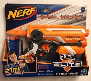 Pistola NERF FIRESTRIKE 2016 (fino 22 mt) ARANCIO