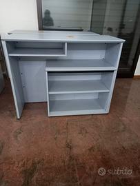 Moduli armadio mobile ufficio/studio grigio