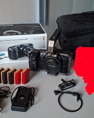Blackmagic Pocket Cinema Camera 4K + Metabones KIT
