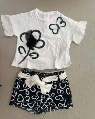 Completo maglietta e pantaloncino