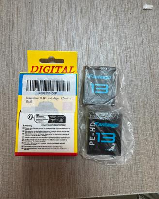 2 Batt. Compatibili GoPro Hero 13 + 2 OMAGGIO
