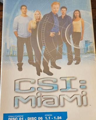 CSI Miami  1^ stagione - cofanetto 6 dvd