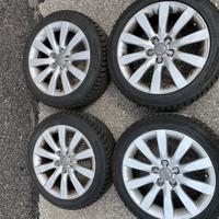 Gomme invernali + cerchi originali audi