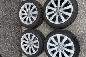 Gomme invernali + cerchi originali audi