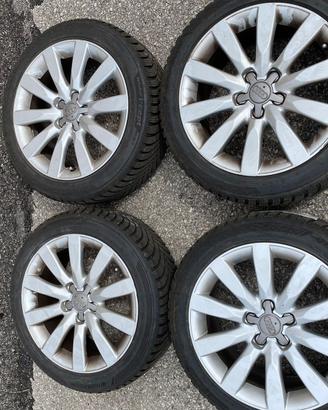 Gomme invernali + cerchi originali audi