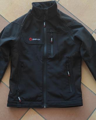 giacca softshell con maniche staccabili