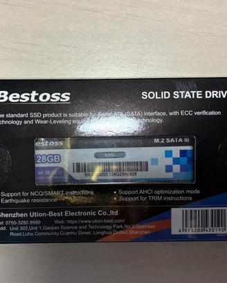 SSD M.2 SATA III 128 GB Nuovo