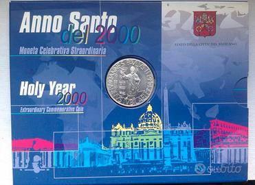 VATICANO 2000 ANNO SANTO LIRE 2000 ARGENTO