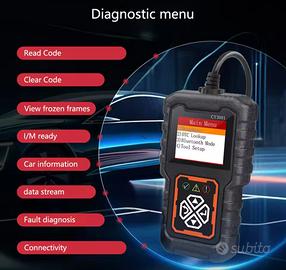 Dispositivo OBD Diagnostica AUTO CY3001 LCD color