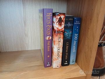 Lotto 4 Libri Fantasy Riordan Hocus Pocus Unika