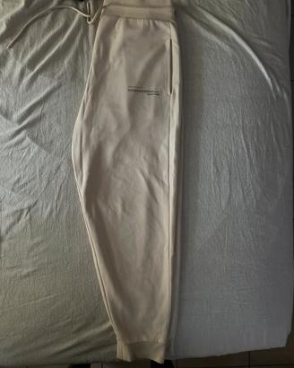 Pantaloni tuta Zara giallo chiaro size L