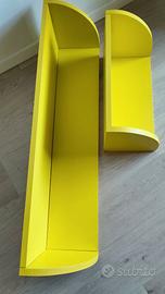 Mensole parete con schienale