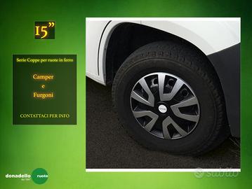 Serie di Coppe 15" per Camper e Furgoni