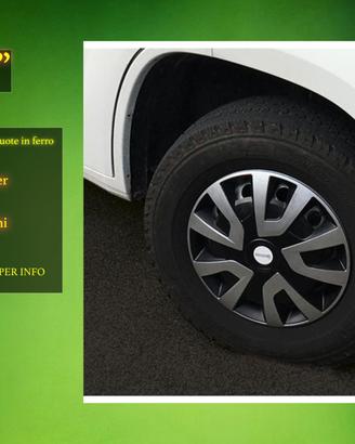 Serie di Coppe 15" per Camper e Furgoni