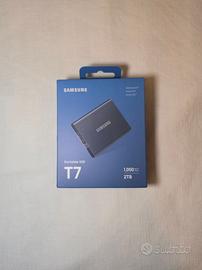 Samsung Portable SSD T7 2TB - PARI AL NUOVO