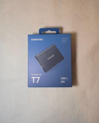 Samsung Portable SSD T7 2TB - PARI AL NUOVO