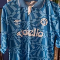 0966NN-Maglia Calcio Napoli Voiello Taglia M
