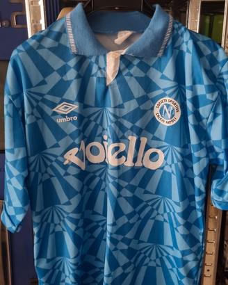 0966NN-Maglia Calcio Napoli Voiello Taglia M