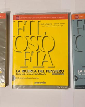 Libro filosofia “La ricerc del Pensiero”