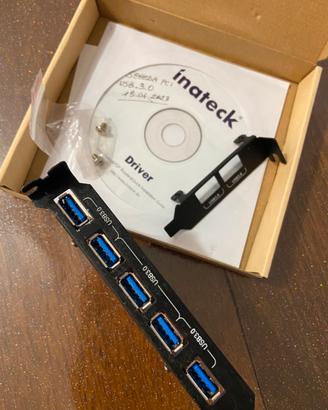Scheda PCI usb 3.0