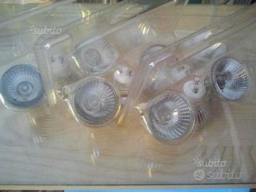 4 lampadine alogene miste con attacco GU 10