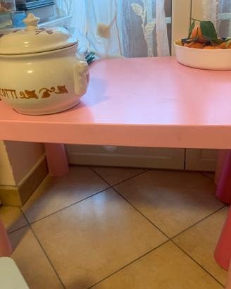 Tavolino +sedie ikea