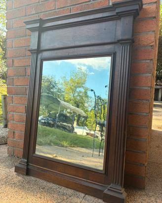 Specchiera Vintage  in Legno con Cornice Lavorata