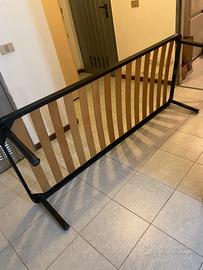 Rete a doghe singolo + materasso