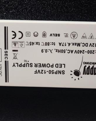 alimentatore per lampade a led 12V 4,17A