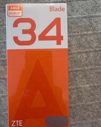 Cell ZTE Blade A34 64GB – 8GB RAM –Nuovo sigillato
