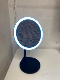 Specchio ingranditore X3 da tavolo con luce led