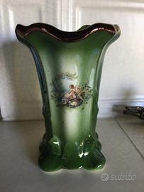 Vaso in porcellana inglese Staffordshire KLM