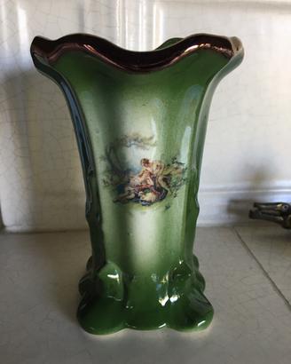 Vaso in porcellana inglese Staffordshire KLM