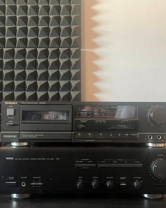 Amplificatore Hi-Fi Yamaha AX-V401 - Nero