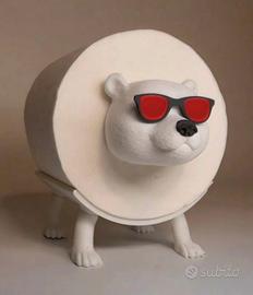 Porta rotolo Orso Polare carta igienica