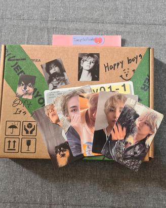 Layover BTS V Taehyung Album - Versione Verde