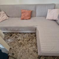 Divano letto con penisola 