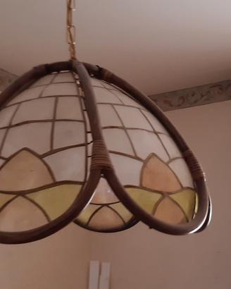 lampadario stile etnico