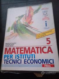 Matematica per istituti tecnici economici 5