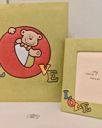 Album con cornice per bambini