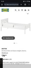 struttura letto ikea