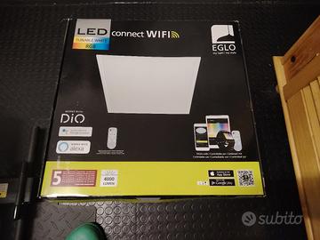 Plafoniera led Eglo Salobrena 60x60 nuova