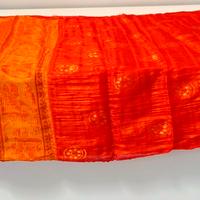 Stola/runner etnico Thailandia - Rosso e arancio