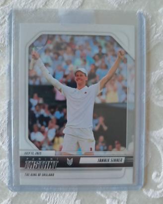 Panini instant Jannik Sinner Wimbledon 2025