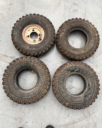 4 Gomme 5.00-8 Continental Vredestein