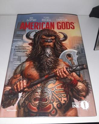 American Gods Neil Gaiman Oscar Ink