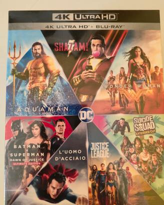 Cofanetto 7 film 4k della DC SIGILLATO