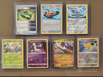 Lotto 7 Carte Pokémon - Mega Latias ex + Radiant J