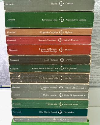 Romanzi classici edizioni Garzanti